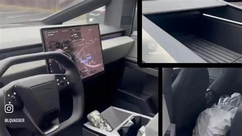 tesla metal box car|tesla cybertruck interior.